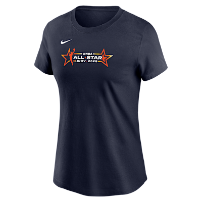 売れ筋商品|||ナイキ Tシャツ トップス レディース Men's and Women's Blue WNBA Logowoman T-shirt Blue Team 13 Nike WNBA T-Shirt. Nike.com